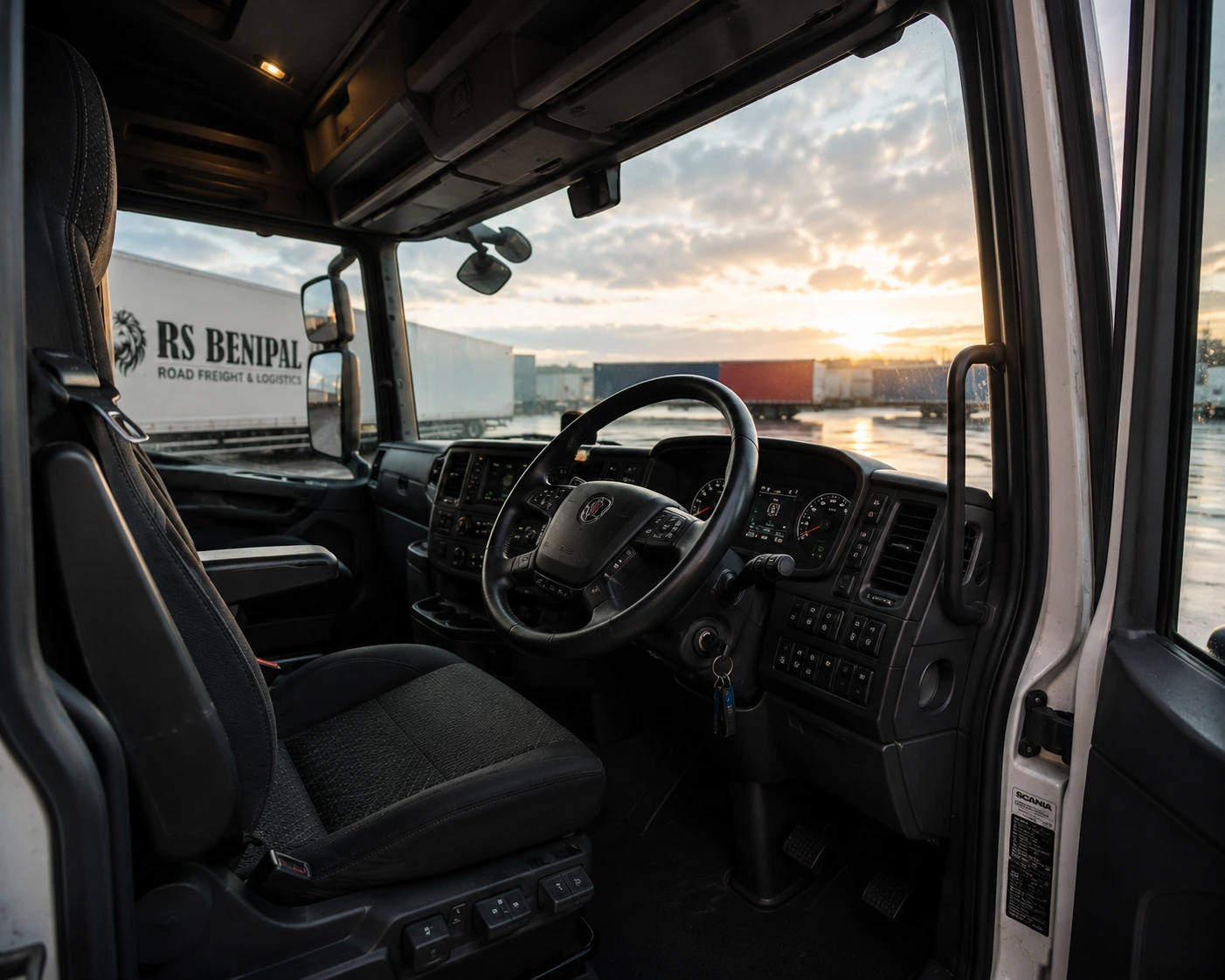 Professional freight vehicle operating environment