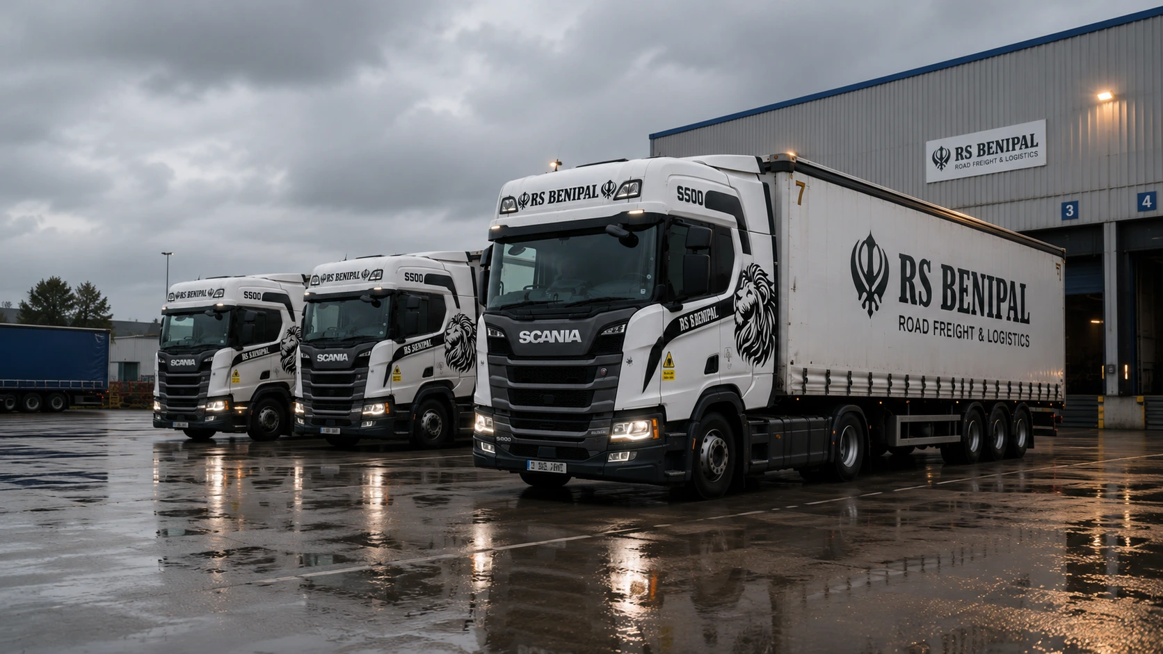 Commercial freight fleet